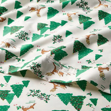 King 400 Thread Count Holiday Performance Sheet Set Winter Scene - Threshold