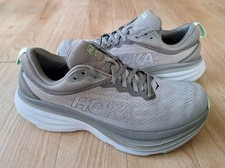 HOKA Bondi 8 Shoes Mens Size 11.5D Olive Haze Mercury Walking Running Comfort