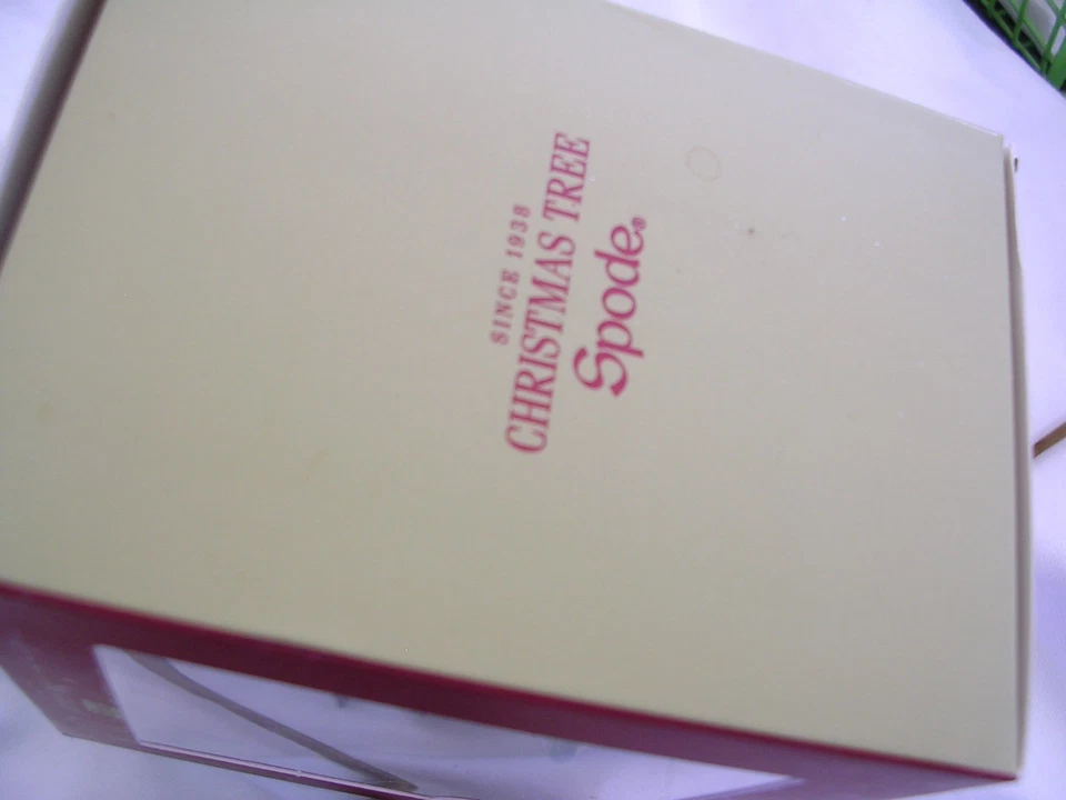 #A   NEW Spode Christmas Tree Red Cardinal Bird Hanging  Ornament - Image 3 of 4