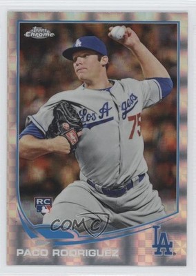 2013 Topps Chrome X-Fractor Paco Rodriguez #182 Rookie RC 0c6