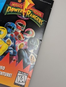 Sega CD - Mighty Morphin Power Rangers - Complete CIB w/ Foam Reg Card VG