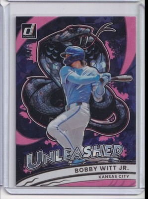 2026 Panini Donruss Unleashed Bobby Witt Jr 35/99 Kansas City Royals #1 Insert