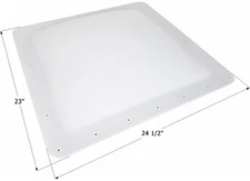 Icon 14107 SL1920 RV Skylight 20.5" x 19" - White