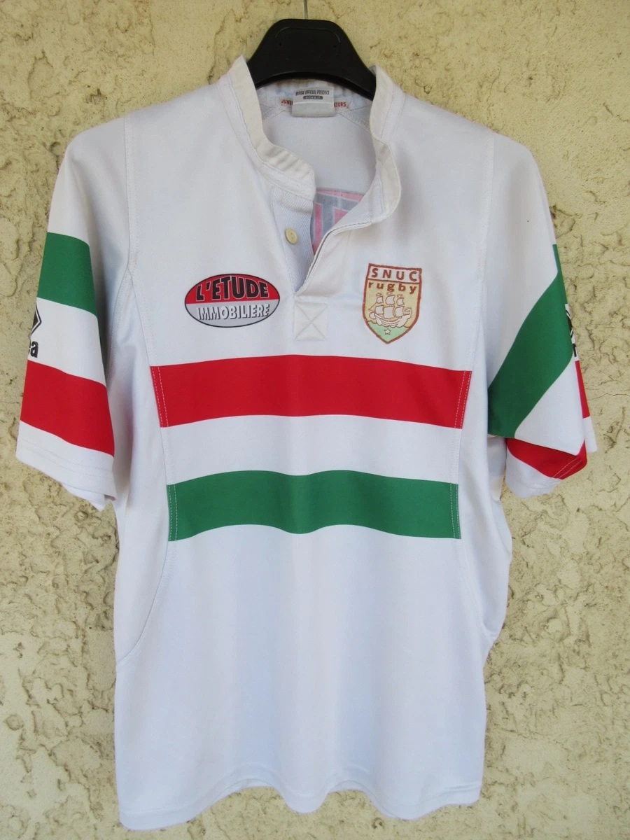 Maillot Officiel Italie Rugby Coupe Du Monde 2023 - Macron, Blanc, Taille L - Neuf Sans étiquettes