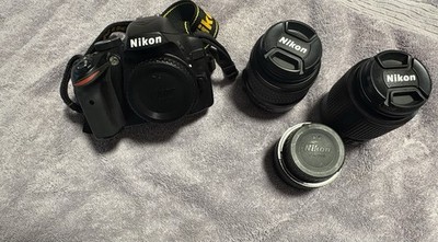 【美品】Nikon D3200 55-200mmレンズ付き Amazon.com : Nikon D3200 24.2 MP CMOS Digital SLR Camera with 18