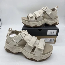 Teva Sandals Womens Size 9 Beige Hurricane Ampsole Gaila Platform Sport