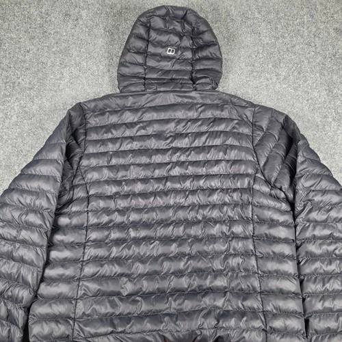 Berghaus Puffer Jacket Mens XL Black Hooded Pertex Quantum Insulated Gorpcore image 10