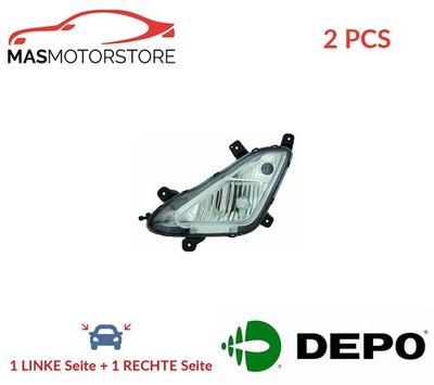 NEBELSCHEINWERFER PAAR SET DEPO 221-2050L-UEN 2PCS I NEU OE QUALITÄT
