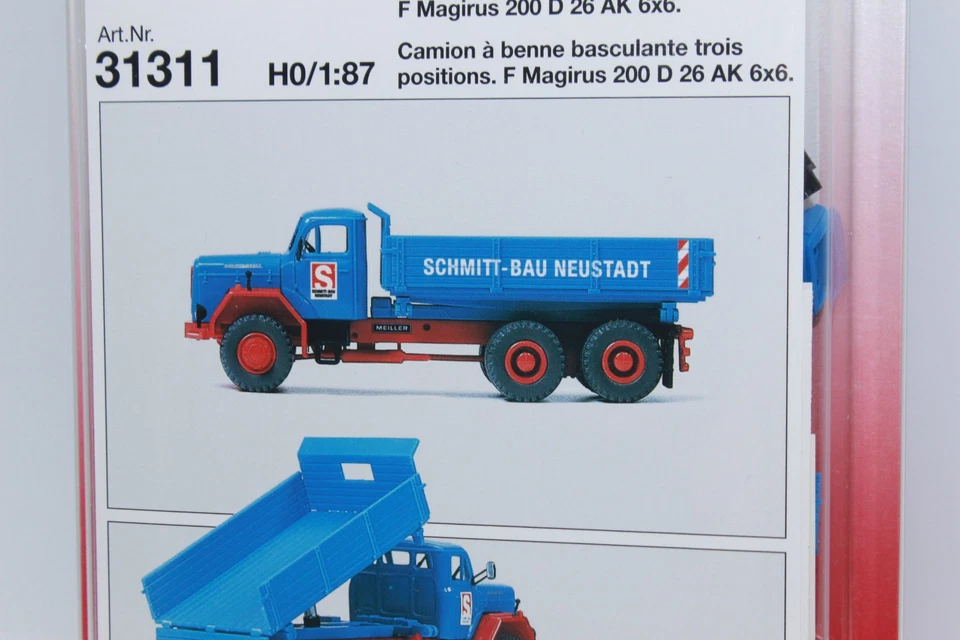 Preiser 68202 6 Figures Truck Driver Worker 1:50 NEW in Original Packaging - Image 4 of 4