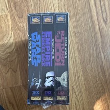 SEALED Fox Video Star Wars Trilogy VHS Box Se...