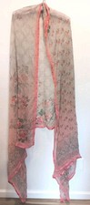 Beach Cover Up Sarong Extra Long 8 x 4 Sheer Wrap Floral Costume Scarf