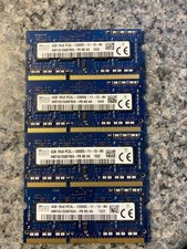 SK Hynix 16GB 4x4GB 1Rx8 PC3L-12800S DDR3-1600Mhz Laptop RAM HMT451S6BFR8A-PB