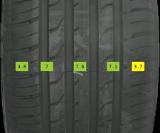 225/45 R17 91W Sommerreifen Maxxis Premitra 6-7mm DOT 0724 - 2 REIFEN