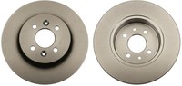 2X Trw DF4691 Bremsscheibe FüR Renault