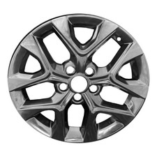 95419 Reconditioned OEM 18x7 Aluminum Wheel Painted Gloss Black