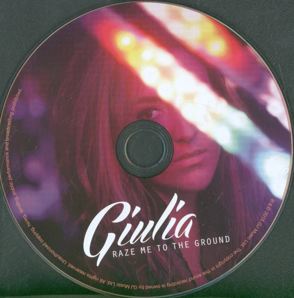 Giulia Raze Me To The Ground CD UK Absolute 2015 - Bild 3 von 3