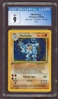 Machamp 8/102 Base Set 1st Edtion Holo Rare Pokemon Card CGC 9