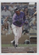 2022 Topps Stadium Club Chrome Updates Refractor Elehuris Montero #387 0bz6