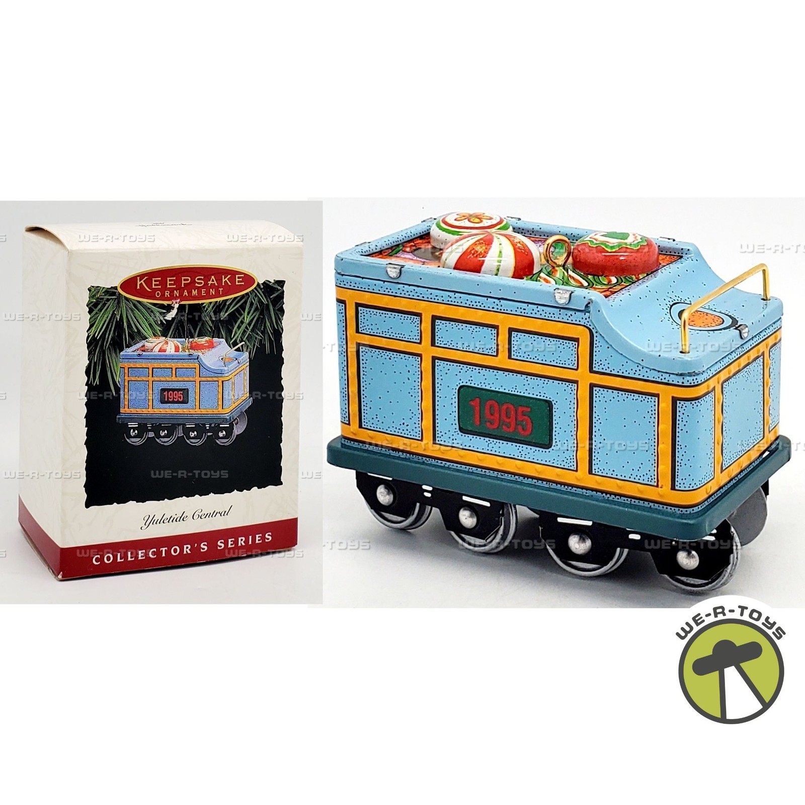 1995 Hallmark Keepsake Ornament Yuletide Central 2nd in Series 1995