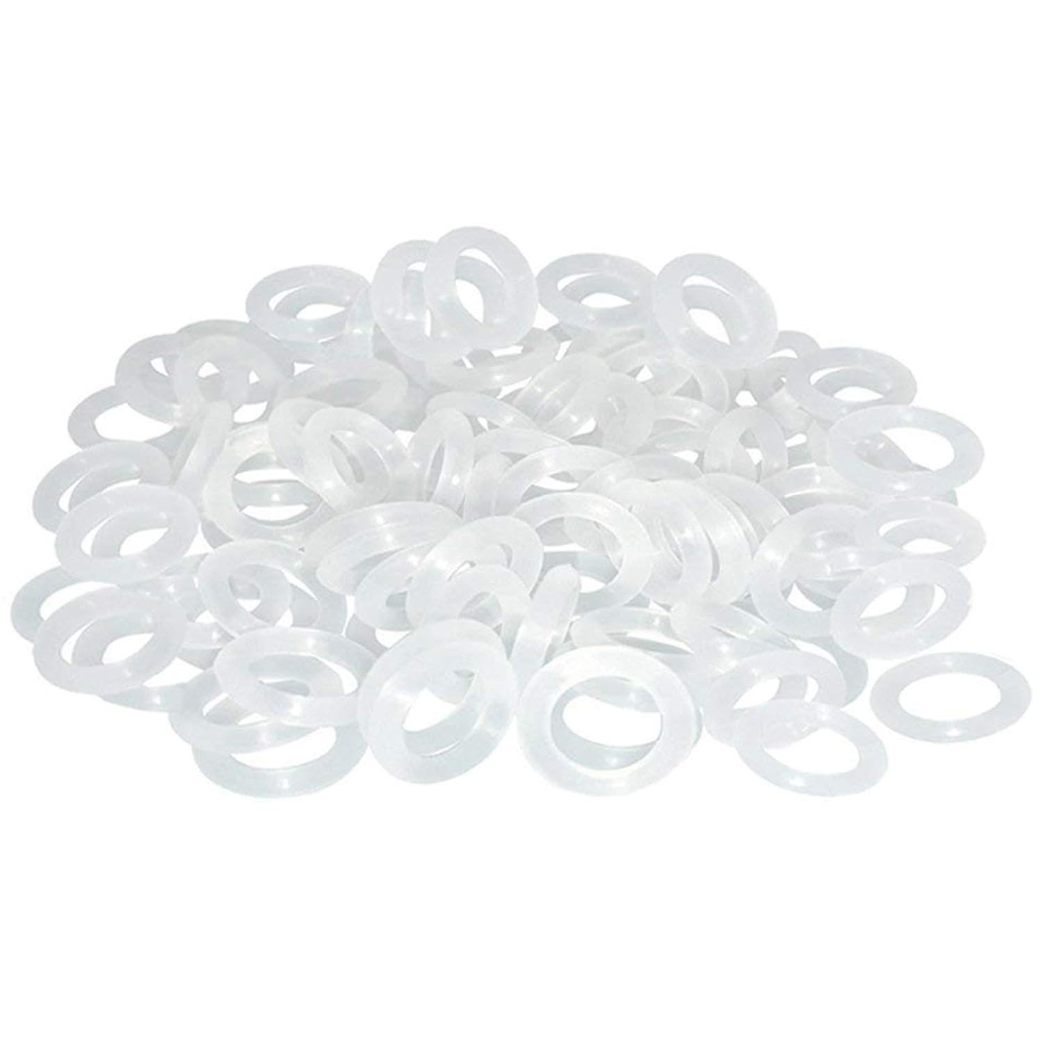 120Pcs Clear Rubber O-Ring Keyboard, O-Rings Keycaps, Switch