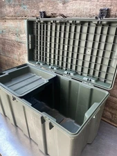 Hardigg Military Case TL500i Hard Case Storage Box Foot Locker 32x15x18 Interior