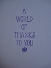 UNUSED 1990s vintage greeting card Laurel Burch THANK YOU "Global Spirit" — photo 4