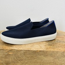 Rothy  s The Original Slip On Sneakers Women  s Size 8.5 Navy Blue