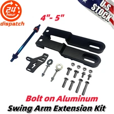 4"- 5"Bolt on Swing Arm Extension Kit For Razor MX650 SX500 Mini Bikes Aluminum 