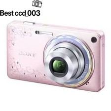 SONY Cyber Shot DSC-W350D 14.1MP Digital Camera Charger SD Good Condition Tested