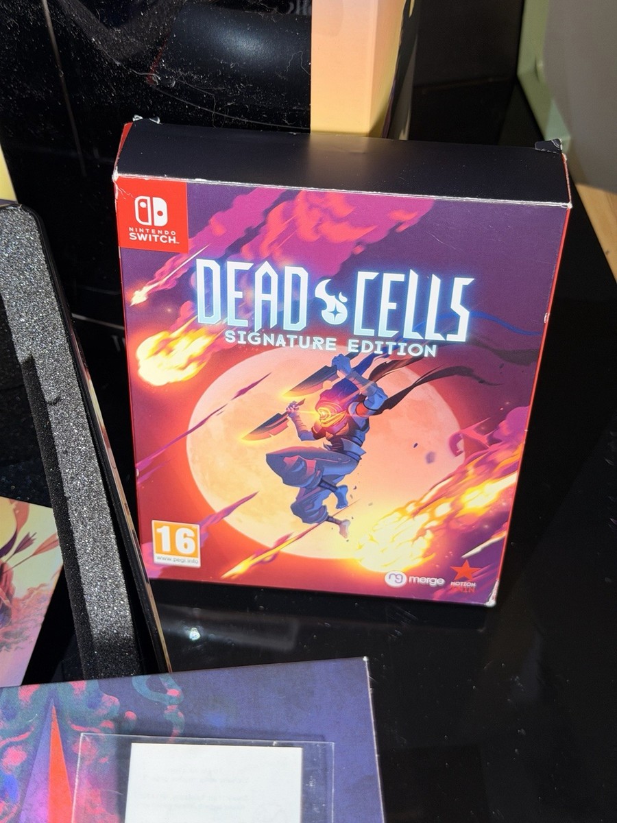 Dead Cells Prisoner's Signature Edition Nintendo Switch Merch. Lot