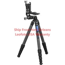 Leofoto LS-365C X Version Tripod PG-1 Gimbal Head Kit - LS-365CX PG-1 Black