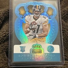 2014 Crown Royale Class of Retail Blue Holofoil /199 Rob Blanchflower Rookie RC