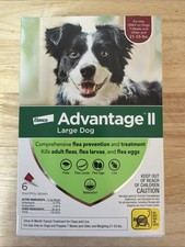 Advantage II for Dogs 21-55 lbs 6 Pack 6 Month Supply EPA Approved 2918