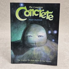 THE COMPLETE CONCRETE:  10 ISSUE SERIES: DARK HORSE: TPB: Paul Chadwick book