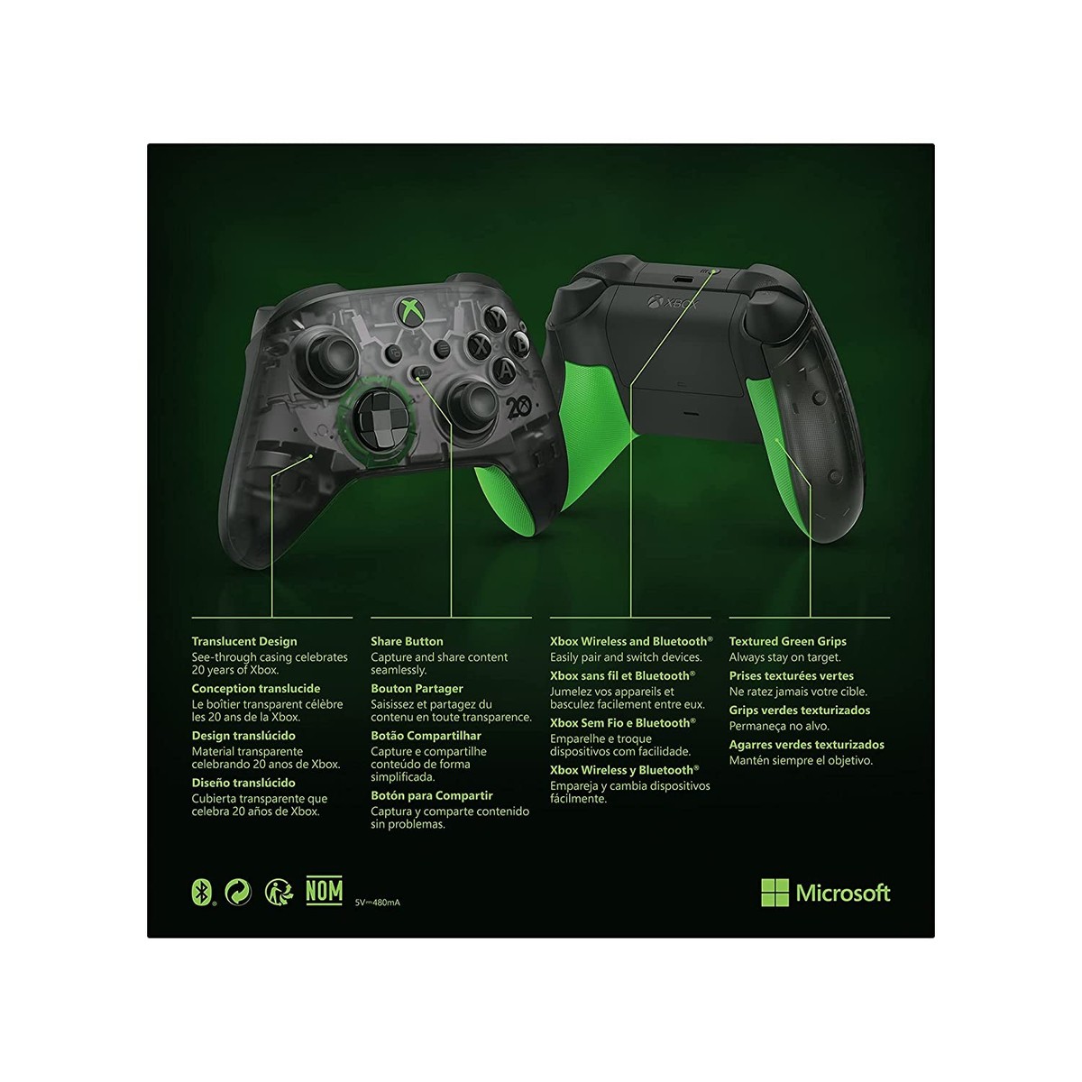 Xbox ワイヤレス コントローラー 20周年 スペシャル エディション Xbox Wireless Controller: 20th Anniversary Special Edition