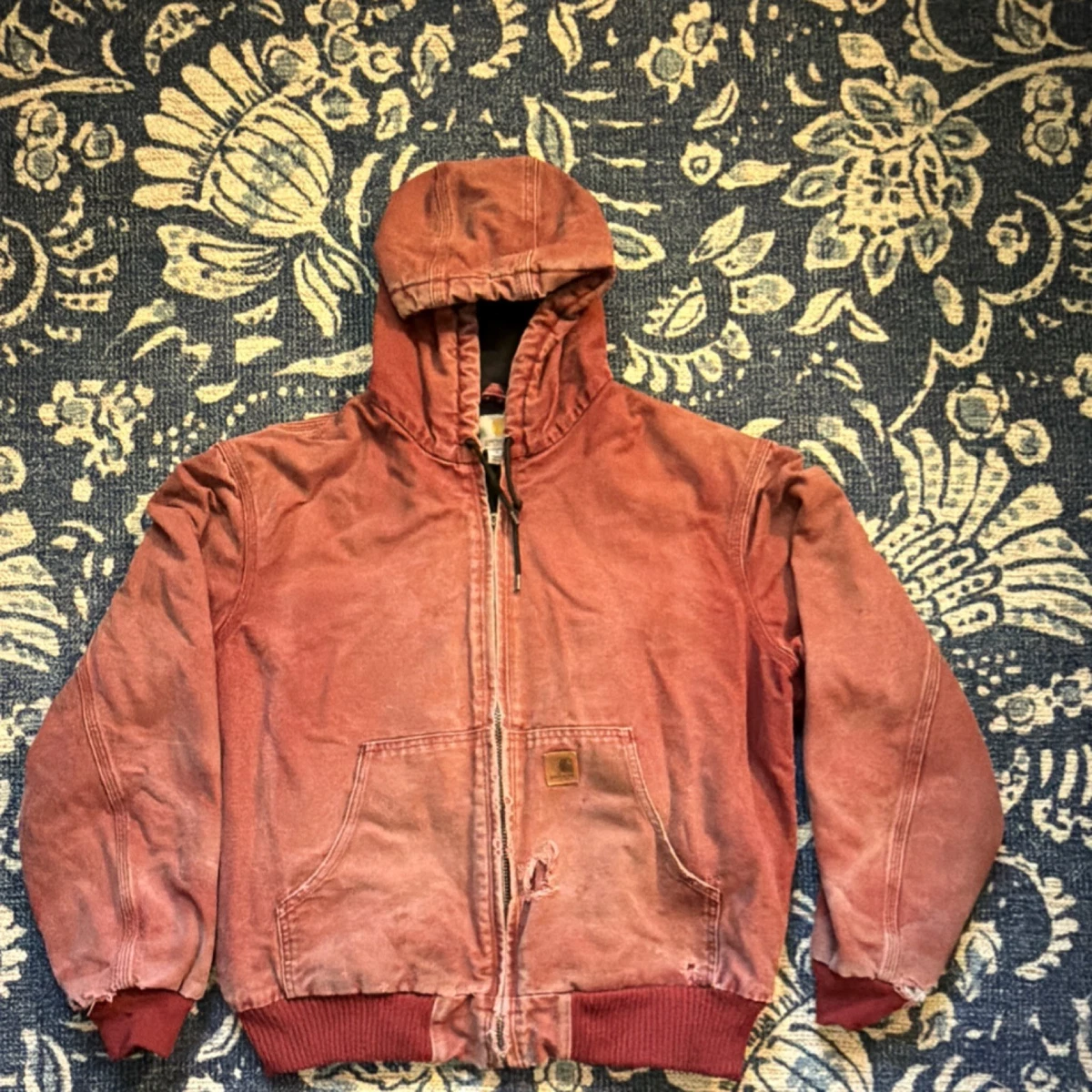 Carhartt Cotton Outer Shell Red Coats, Jackets & Vests for Men for
