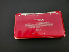 Nintendo 3DS Handheld System - Flame Red Tested working USA