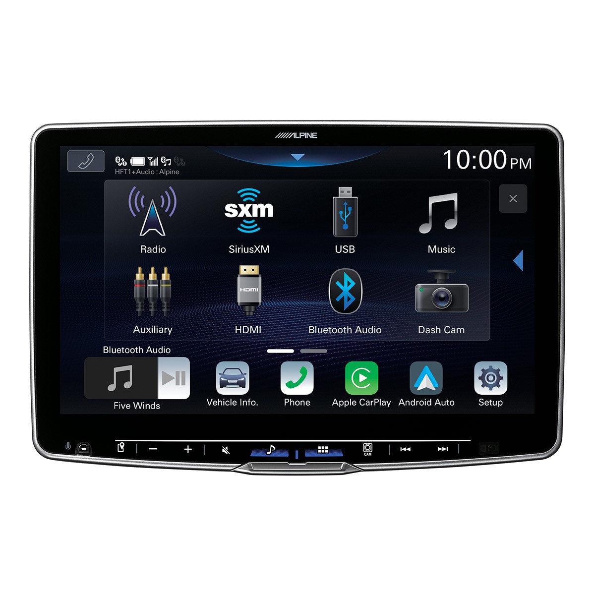 Цифровой мультимедийный ресивер высокого разрешения Alpine iLX-F511 Halo11 11 279890₽