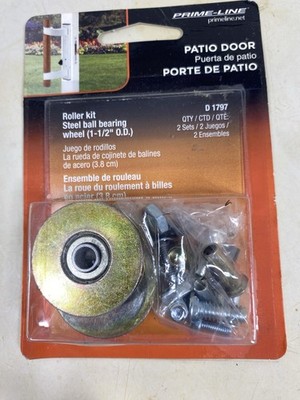 Prime Line D1797 Patio Door Roller With Axel Pins 1.25 Inch Door Roller