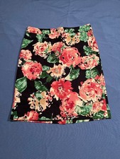 Talbots Petites Floral Print Skirt Size 4P