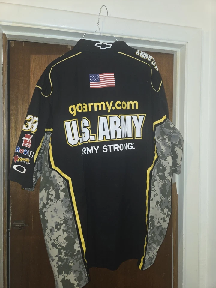 Camisa oficial NASCAR ™ RYAN NEWMAN ™ US Army ™ 2XL - Pit Crew - RACING - usada - Imagem 3 de 3