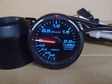 Defi Racer Gauge Vs-2 Boost Gauge Turbo Gauge 52mm Blue Illumination Df06504 Defi Racer Gauge Vs-2 Boost Gauge Turbo Gauge 52mm Blue Illumination Df06504