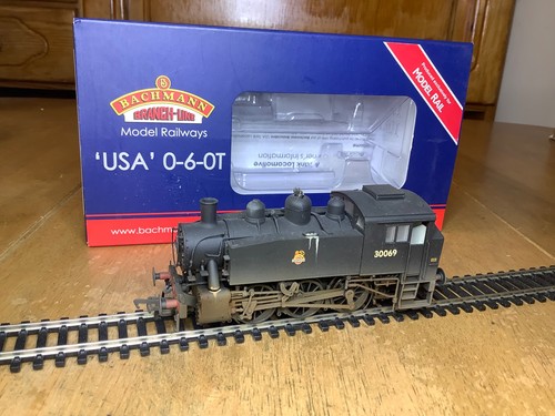 Bachmann Modelleisenbahn MR103 BR schwarz 0-6-0 USA Panzer 30069 verwittert DCC bestückt | Condition: New: Other (See Details)