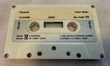 Pyramid 16k Cassette Tape Tandy Radio Shack TRS-80 Color Computer