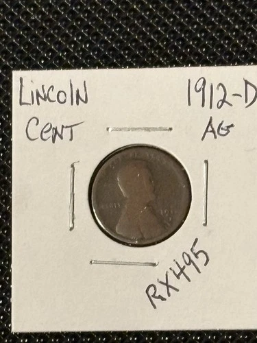 1912-D Lincoln Cent   AG  **LOW PRICE**