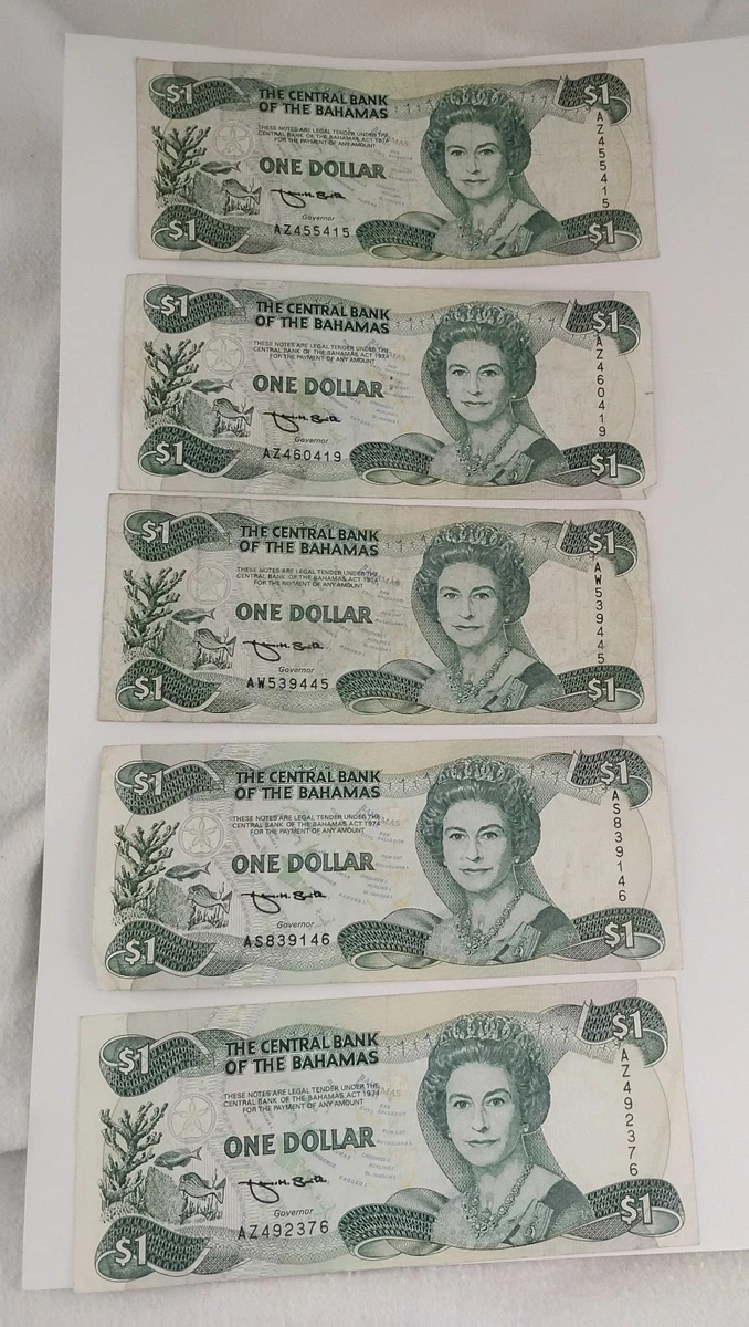 1974 Bahamian Paper Money for sale | eBay