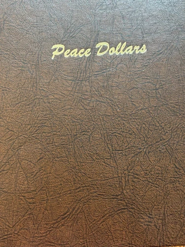 Peace Silver Dollars Complete Set 1921 -1935 P,D, & S /24 Coins In Dansco Album