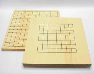 Go Board, Cypress Size 5, 9X13 (Front 13X13, Back 9X9) Umesho Go Board Shop_