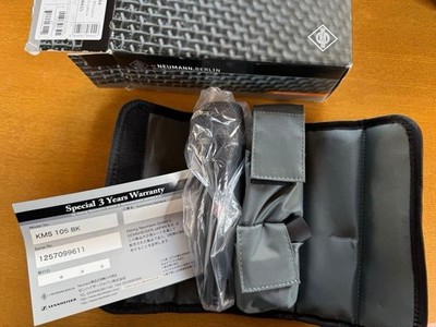 Neumann KMS 105 KMS105 Mikrofon schwarz Studioqualität Kondensator Gesangsmik...