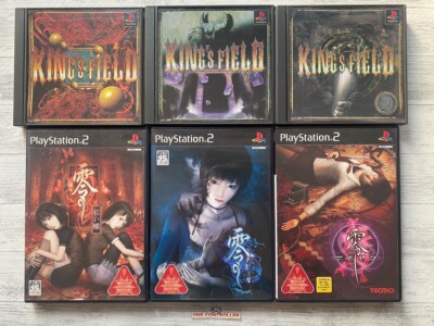 SONY PS 1 2 KING'S FIELD      & Zero Fatal Frame Crimson Butterfly The Tormented